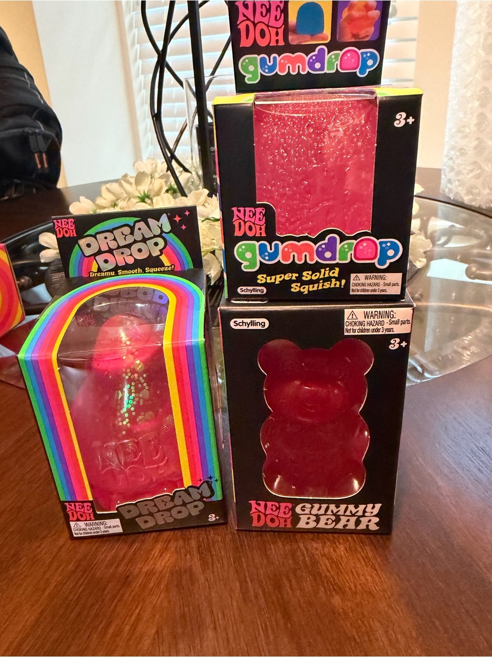 Gumdrop & Gummy Bear Squishies - Pink